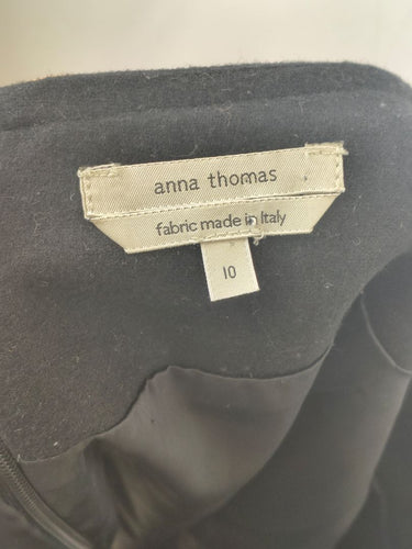 Second-Hand - Anna Thomas Sweet Wool Pleat Mini Skirt Size 10 - SwapUp