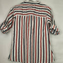 Second-Hand - Here&Now Parisian Stripe Cotton Top Size S - SwapUp