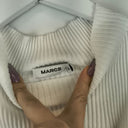 Second-Hand - Marcs Cream Cloud Ribbed High Neck Top Size XL - SwapUp