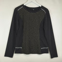 Second-Hand - Bleu Blanc Rouge Diamond Pattern Longsleeve Top Size 12 - SwapUp