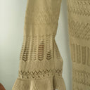 Second-Hand - Pingpong Cream Lace Frilly Cardigan Size S - SwapUp