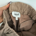 Second-Hand - Seed Latte Casual Drawstring Pants Size 6 - SwapUp