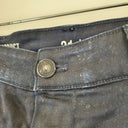 Second-Hand - G-Star Dark Indigo Coated Super Slim Jeans Size 14 - SwapUp