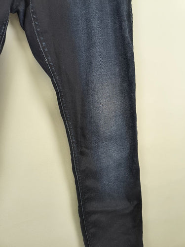 Second-Hand - G-Star Dark Indigo Coated Super Slim Jeans Size 14 - SwapUp