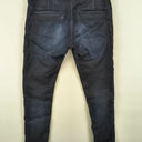 Second-Hand - G-Star Dark Indigo Coated Super Slim Jeans Size 14 - SwapUp
