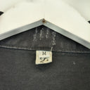 Second-Hand - Assorted Brands Black Denim Peacock Back Jacket Size M - SwapUp