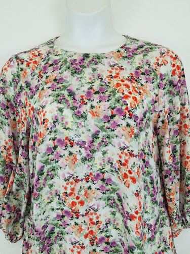 Second-Hand - Stockholm Atelier & Other Stories Whimsical Garden Flowy Top Size M - SwapUp