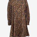 Second-Hand - Stockholm Atelier & Other Stories Modest Semi Sheer Leopard Print Knee Length Dress Size M - SwapUp