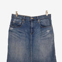 Second-Hand - Nobody Denim Frayed Hem Denim Cult Skirt Size 12 - SwapUp