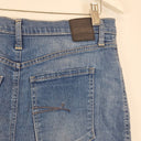 Second-Hand - Nobody Denim Frayed Hem Denim Cult Skirt Size 12 - SwapUp