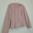 Second-Hand - Review Dusty Pink Effortless Office Jacket Size 12 - SwapUp