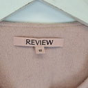 Second-Hand - Review Dusty Pink Effortless Office Jacket Size 12 - SwapUp