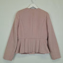 Second-Hand - Review Dusty Pink Effortless Office Jacket Size 12 - SwapUp