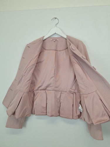 Second-Hand - Review Dusty Pink Effortless Office Jacket Size 12 - SwapUp
