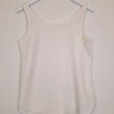 Second-Hand - The Ark Essential Sheer White Singlet Top Size S - SwapUp