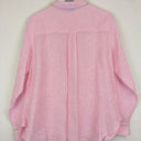 Second-Hand - Blue Illusion Glam Crystal Lined Shirt Size L - SwapUp