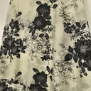 Second-Hand - Assorted Brands B&W Floral Layer Blouse Size L - SwapUp