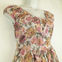 Second-Hand - Lazybones Retro Floral Summer Midi Dress Size - SwapUp