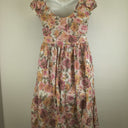 Second-Hand - Lazybones Retro Floral Summer Midi Dress Size - SwapUp