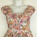 Second-Hand - Lazybones Retro Floral Summer Midi Dress Size - SwapUp