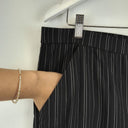 Second-Hand - My Size Pin Stripe Stretch Straight Leg Pants Size 16 - SwapUp