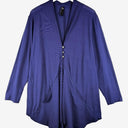 Second-Hand - Taking Shape Sleek Navy Cardigan Size M - SwapUp