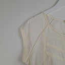 Second-Hand - Maison Scotch Cream Beaded Detail Top Size M - SwapUp
