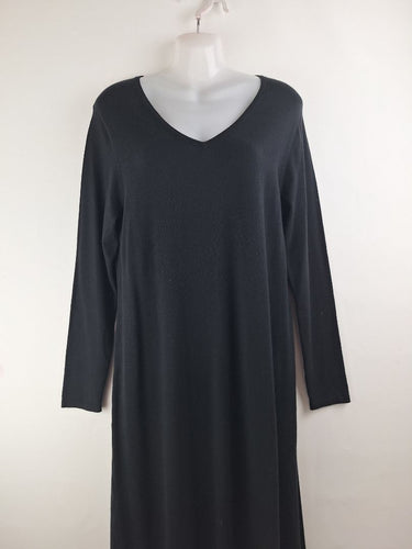 Second-Hand - Bird Keepers Lightweight V Neck Sweater Maxi Dress Size S - SwapUp