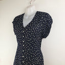 Second-Hand - Sweet Papillon Deep Navy Flirty Polka Dot Dress Size M - SwapUp