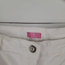 Second-Hand - BASLER White Denim Julienne Pants Size 12 - SwapUp