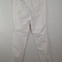 Second-Hand - BASLER White Denim Julienne Pants Size 12 - SwapUp