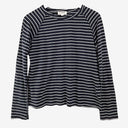 Second-Hand - Assorted Brands Panelled Stripe Top Size S - SwapUp
