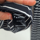 Second-Hand - Assorted Brands Panelled Stripe Top Size S - SwapUp