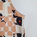 Second-Hand - Manning Cartell Y2K Silk Blend Peplum Blouse Size 10 - SwapUp