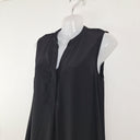 Second-Hand - Sportscraft Pure Silk Noir Midi Dress Size 8 - SwapUp