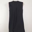 Second-Hand - Sportscraft Pure Silk Noir Midi Dress Size 8 - SwapUp