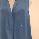 Second-Hand - Sportscraft Denim Blue Silk Midi Dress Size 10 - SwapUp
