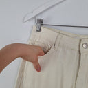 Second-Hand - The Fated Oat Milk Denim Straight Jeans Size 10 - SwapUp