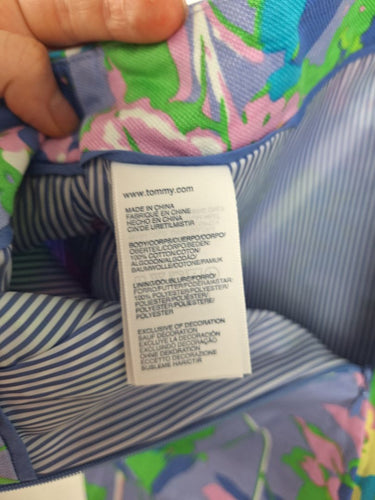 Second-Hand - Tommy Hilfiger Pastel Hydrangea Mini Skirt Size S - SwapUp