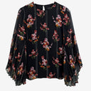 Second-Hand - Cue Bouquet Bell Sleeve Blouse Size 16 - SwapUp