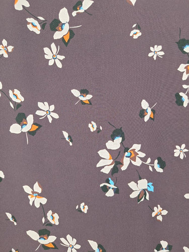 Second-Hand - Veronika Maine Plum Floral Blouse Size 8 - SwapUp