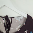 Second-Hand - Veronika Maine Plum Floral Blouse Size 8 - SwapUp