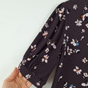 Second-Hand - Veronika Maine Plum Floral Blouse Size 8 - SwapUp
