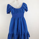 Second-Hand - Pilgrim Royal Blue Mini Sun Dress Size 10 - SwapUp