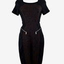 Second-Hand - Karen Millen Snake Skin Panelled Midi Dress Size 10 - SwapUp