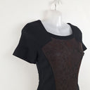 Second-Hand - Karen Millen Snake Skin Panelled Midi Dress Size 10 - SwapUp