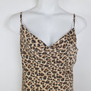 Second-Hand - Jorge Cowl Neck Animal Print Adjustable Length Dress Size 12 - SwapUp