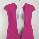 Second-Hand - Hobbs Fuscia Draped Asymmetric Dress Size 12 - SwapUp