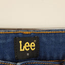 Second-Hand - Lee Classic Blue Denim Mini Shorts Size M - SwapUp