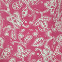 Second-Hand - Boden Pink Paisley Linen Mini Dress Size 14 - SwapUp